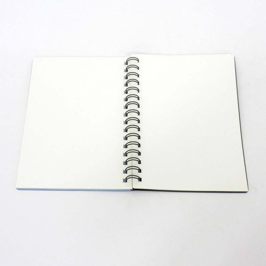 Amazon.co.jp: ノート 文房具 A6 メモ帳 浮き出る 3Dリングノート MOON